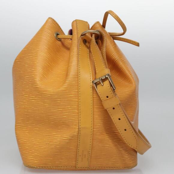 LOUIS VUITTON Epi Petit Noe Shoulder Bag Yellow M44109 - Picture 5 of 12